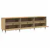 Image de Vidaxl meuble tv chêne artisanal 150 x 30 x 45 cm bois d'ingénierie