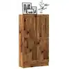 Image de Bibliothèque Vieux Bois 82,5x30,5x150 Cm Bois D'ingénierie Vidaxl