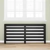 Image de Cache-radiateur Vidaxl chêne noir 175 x 20 x 82 cm   meuble en bois dingénierie