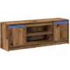 Image de Vidaxl unites tv marron 139,5 x 34 x 50 cm bois d'ingénierie