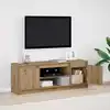 Image de Unites Tv Marron 139,5 X 34 X 50 Cm Bois D'ingénierie Vidaxl