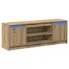 Image de Vidaxl unites tv marron 139,5 x 34 x 50 cm bois d'ingénierie