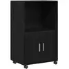 Image de Vidaxl armoire chêne noir 55 x 40 x 82 cm