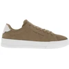 Image de Tommy Hilfiger - Tennis Sable En Cuir Et Doux Au Toucher Avec Un Talon Plateau Et Des Lacets - Beige 44