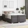 Image de Cadre De Lit Gris 160 X 200 Cm Pvc Vidaxl