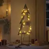 Image de Sapin De Noël Marron 181 Cm Bois De Teck Solide Vidaxl