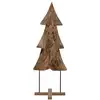 Image de Vidaxl sapin avec support marron 90 cm bois de teck solide