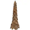 Image de Vidaxl sapin avec support marron 111 cm bois de teck solide