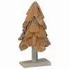 Image de Vidaxl sapin avec support marron 61 cm bois de teck solide