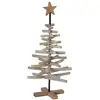 Image de Vidaxl sapin avec support marron 90 cm bois de teck solide