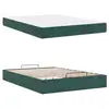 Image de Vidaxl cadre de lit avec matelas 2 pcs vert velours
