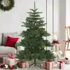 Image de Sapin De Noël Artificiel À Branches Articulées Vert 150 Cm Vidaxl