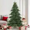 Image de Sapin De Noël Artificiel À Branches Articulées Vert 180 Cm Vidaxl