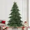 Image de Sapin De Noël Artificiel À Branches Articulées Vert 240 Cm Vidaxl