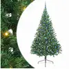 Image de Vidaxl sapin artificiel pré-éclairé vert 240 cm pvc