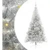 Image de Vidaxl sapin artificiel pré-éclairé argent 240 cm pet