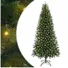 Image de Vidaxl sapin artificiel avec 300 led vert 210 cm pe et pvc