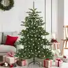 Image de Sapin De Noël Artificiel À Branches Articulées Vert 150 Cm Vidaxl