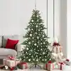 Image de Sapin De Noël Artificiel À Branches Articulées Vert 180 Cm Vidaxl