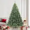 Image de Sapin De Noël Artificiel Avec 300 Led Vert 210 Cm Pe Et Pvc Vidaxl