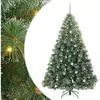 Image de Vidaxl sapin artificiel avec 300 led vert 240 cm pe et pvc