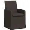 Image de Vidaxl chaises de salle à manger 2 pcs gris foncé 57 x 67 x 95 cm lin
