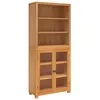 Image de Ensemble de meubles de rangement - vidaXL - Marron - Bois dingénierie - 80x35x185 cm - Rangement spacieux