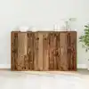 Image de Buffet 2 Pcs Bois Ancien 60 X 31 X 70 Cm Bois D'ingénierie Vidaxl