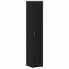 Image de Vidaxl haut armoire chêne noir 30 x 42,5 x 185 cm