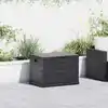 Image de Boîte De Rangement De Jardin Anthracite 77,5 X 54,5 X 53 Cm Vidaxl
