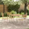 Image de Ensemble De Salle À Manger Pour Jardin 5 Pcs Vidaxl