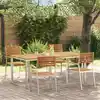 Image de Ensemble De Salle À Manger Pour Jardin 5 Pcs Vidaxl