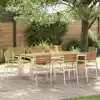 Image de Ensemble De Salle À Manger Pour Jardin 9 Pcs Vidaxl