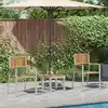 Image de Ensemble De Salle À Manger Pour Jardin 3 Pcs Marron Vidaxl