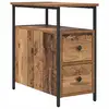 Image de Vidaxl cabinet de chevet bois ancien 30 x 60 x 60 cm bois d'ingénierie