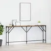 Image de Table Console Bois Ancien 180 X 23 X 75 Cm Vidaxl