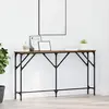Image de Table Console Bois Ancien 140 X 23 X 75 Cm Vidaxl