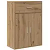 Image de Vidaxl buffet chêne artisanal 60 x 30 x 84 cm bois d'ingénierie
