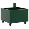 Image de Vidaxl pied de parasol vert 45 x 45 x 45 cm acier