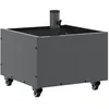 Image de Pied de parasol en acier - vidaXL - Anthracite - 45x45x45 cm - Roulable - Ajustable 360° - Utilisation extérieure