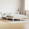Image de vidaXL Cadre de lit Blanc 2255 x 1455 x 695 cm Bois de Pin Massif 869781