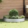 Image de Anneau De Jardinière Argenté 120 X 120 X 20 Cm Acier Galvanisé Vidaxl
