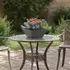Image de Cache-pot De Jardin 5 Pcs Noir 35 X 35 X 15 Cm Vidaxl
