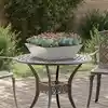 Image de Cache-pot De Jardin Argent 50 X 50 X 15 Cm Acier Inoxydable Vidaxl