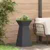 Image de Jardinière À Pilier Noir 35 X 35 X 73 Cm Vidaxl
