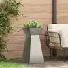 Image de Jardinière À Pilier 2 Pcs Argent 35 X 35 X 73 Cm Vidaxl