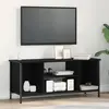 Image de Meuble Tv Chêne Noir 102 X 35 X 45 Cm Bois D'ingénierie Vidaxl