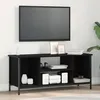 Image de Meuble TV - VIDAXL - 873885 - Chêne noir - Bois dingénierie - 102 x 35 x 45 cm