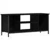 Image de Vidaxl meuble tv chêne noir 102 x 35 x 45 cm bois d'ingénierie