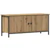 Image de Vidaxl meuble tv chêne artisanal 100 x 35 x 45 cm bois d'ingénierie
